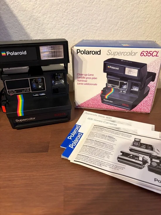 POLAROID | Supercolor 635CL Vintage Instant Camera - Picture 1 of 5